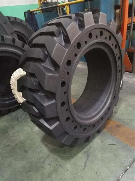 skid steer self inflating tire|skid loader tire repair.